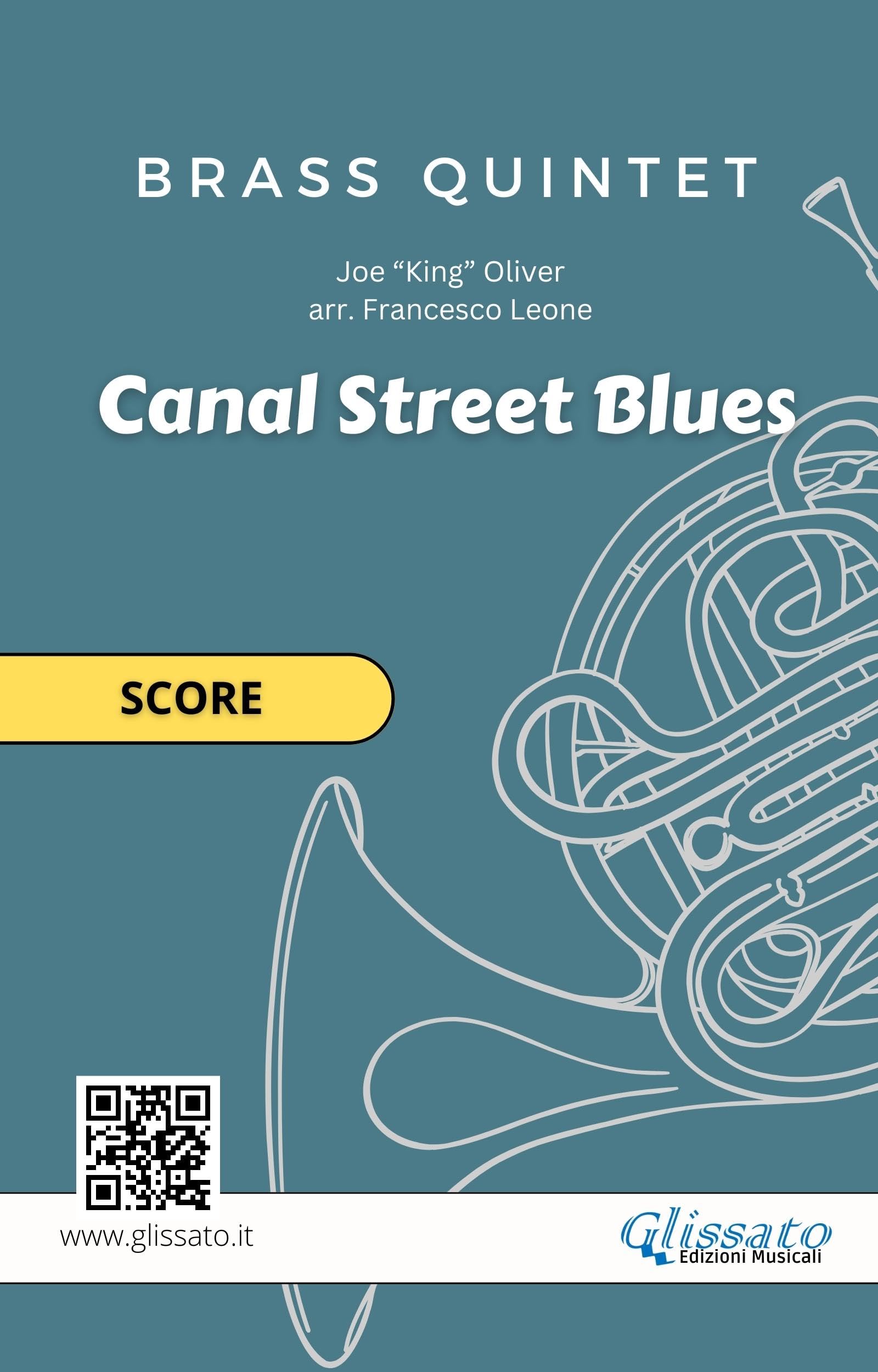 Canal Street Blues quintette de cuivres partition swing intermédiaire sans notes aiguës