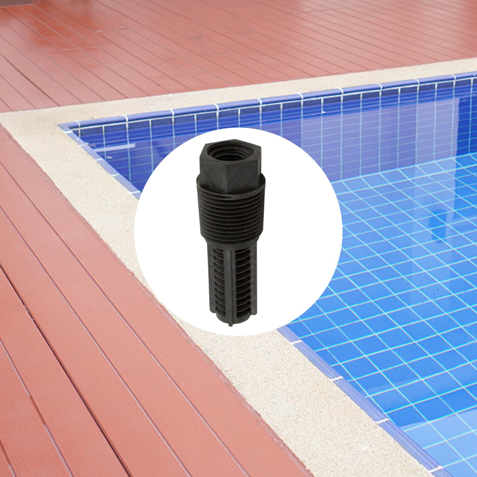 Rubinetto Scarico della Sabbia da 3/4 Pollici, Raccordo filettato Maschio, Raccordo per Filtro a Sabbia per Piscina TR140, TR50, TR60, TR100