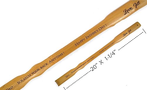 Back Scratcher, Bamboo Scratcher, Gift for Dad, Fathers Day Gift, Gift for Grandpa, Gift for Grandfather