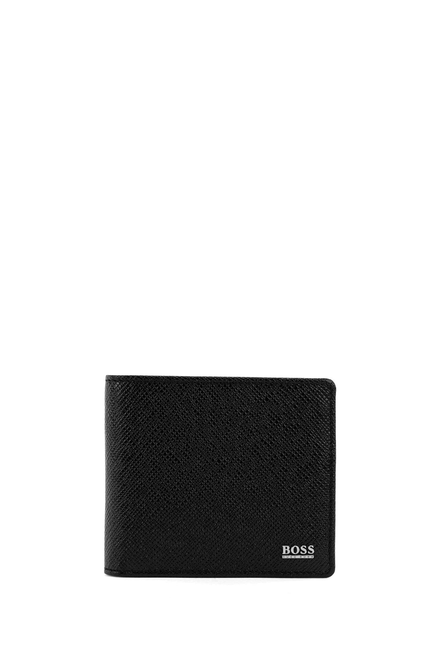 BOSS Men's Signature_4 Cc Coin Billfold