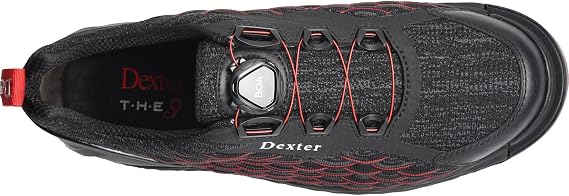 Dexter Men's THE C9 Knit BOA Bowling Shoes - Available in Medium and Wide Width - Interchangeable Slide Soles and Heels - Made for Both Left and Right Handed Bowlers