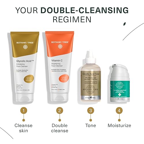 Miniatura 9 de Limpiador facial con ácido glicólico limpiador facial exfoliante para el cuidado de la piel facial tratamiento del acné exfoliante facial 10 ácido