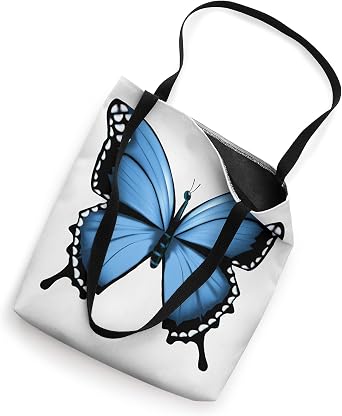 Blue Butterfly Tote Bag