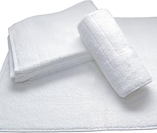 Paquete de 20 alfombrillas de baño para HOTEL – color blanco – 700 g/m²