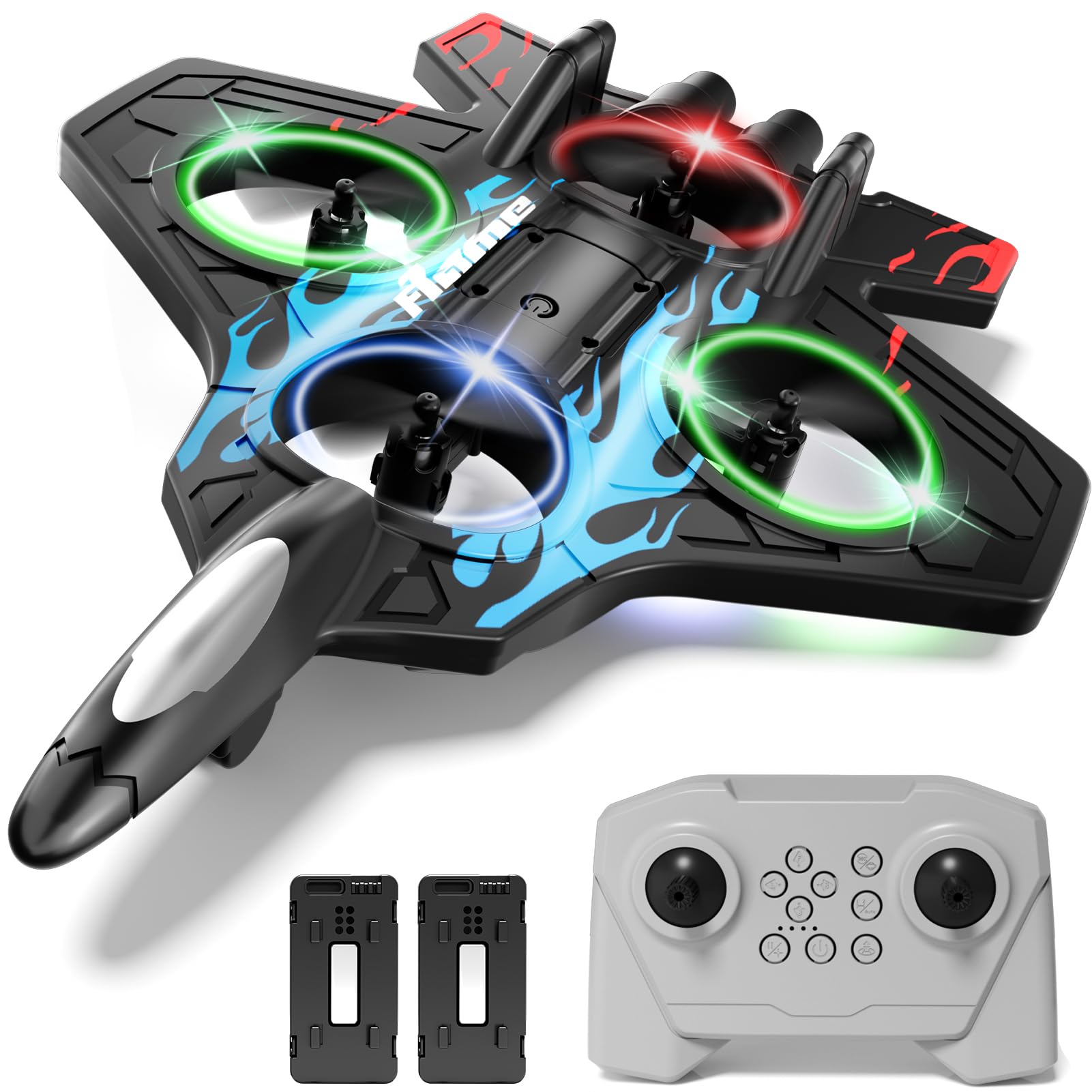 4DRC Foam RC Planes Remote Control Airplanes for Kids Adults, RC Airplane Fighter Jet wit…