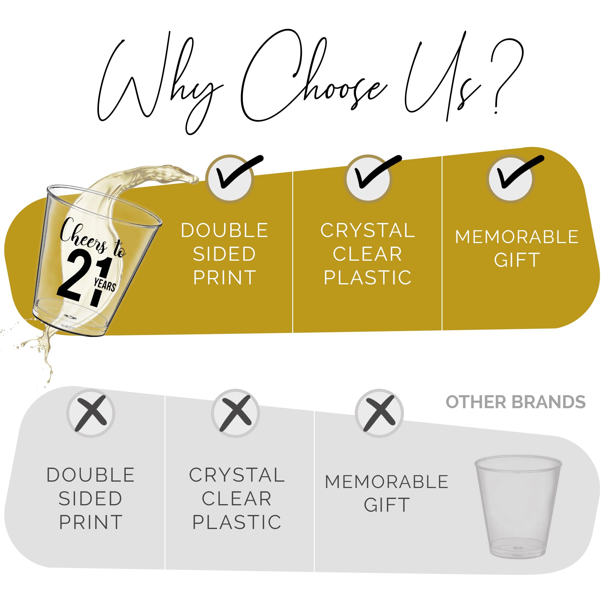 Lot De 6 Mini Verres à Shot Avec Couvercles Et Pailles, 88 Ml