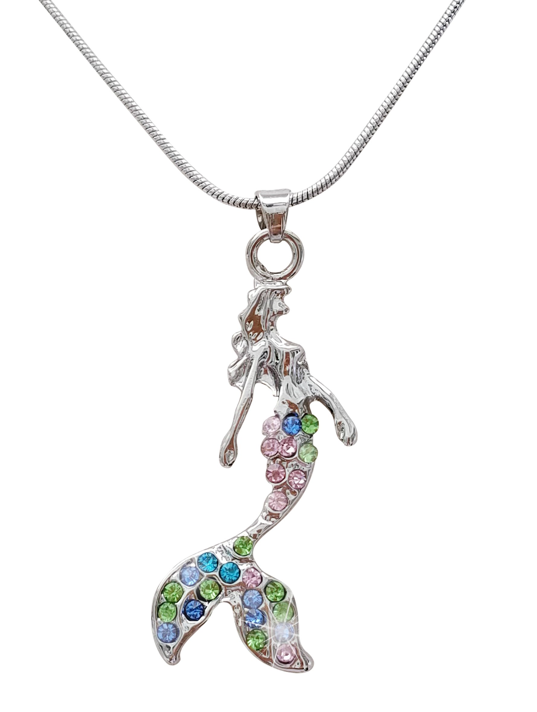 Fairytale Mermaid Pendant Necklace by
