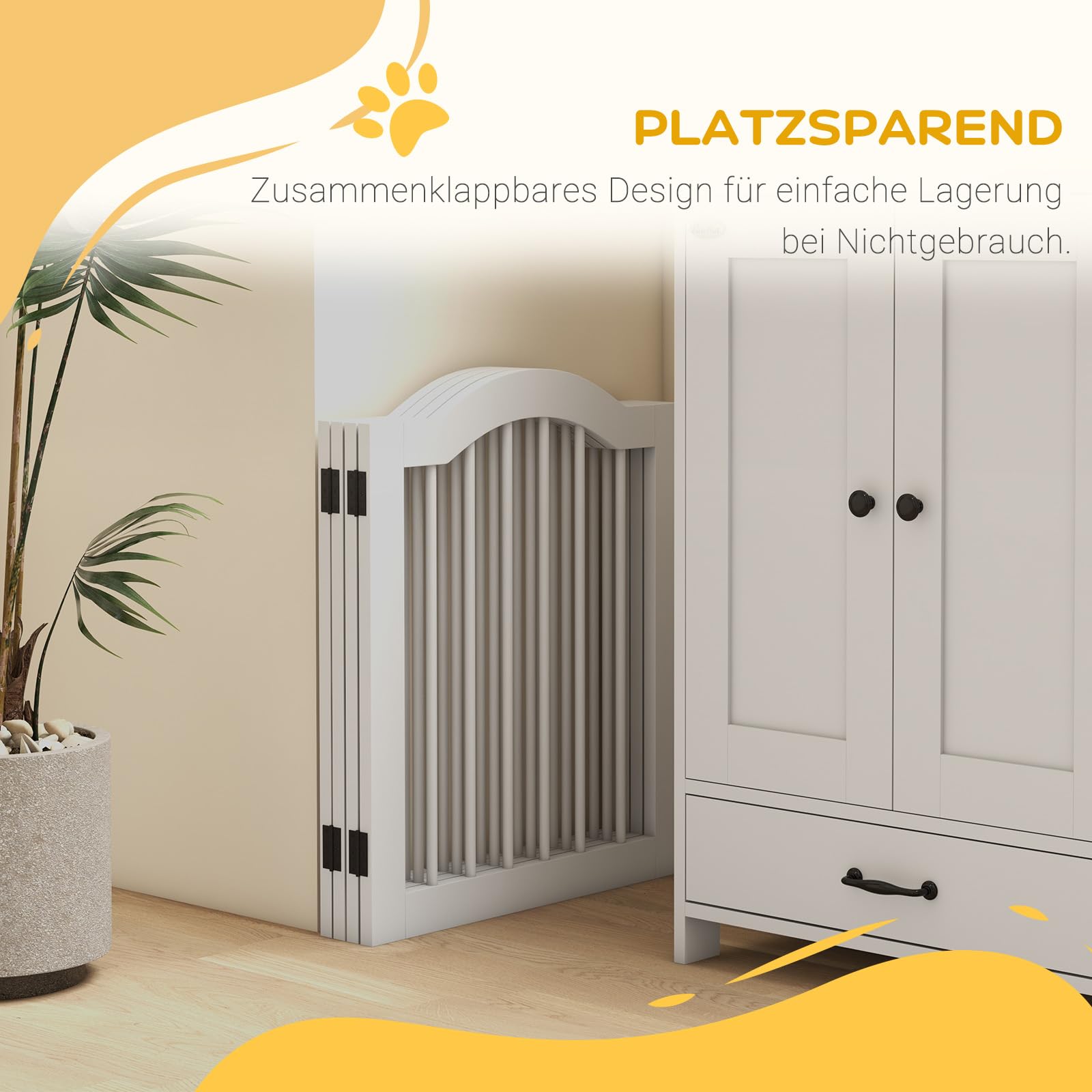 Porta Per Animali Domestici In Legno * Da 19 Pollici Per Cani