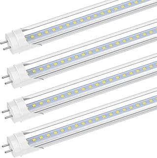 JESLED 2FT T8 LED Tube Light, 10W(24W Equiv.), 5000K Daylight, 1120LM, 24 Inch Type