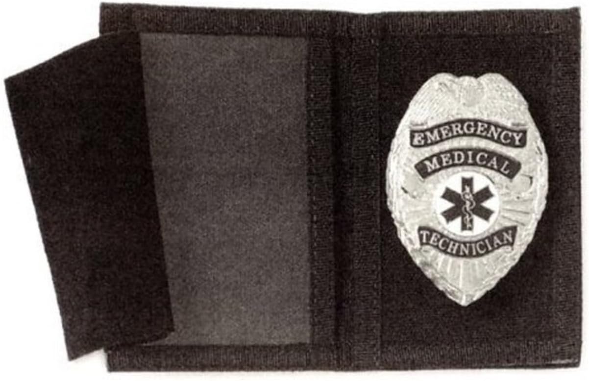 Hwc Police Nylon Flip Out Badge Id Identification Case Holder Wallet ...