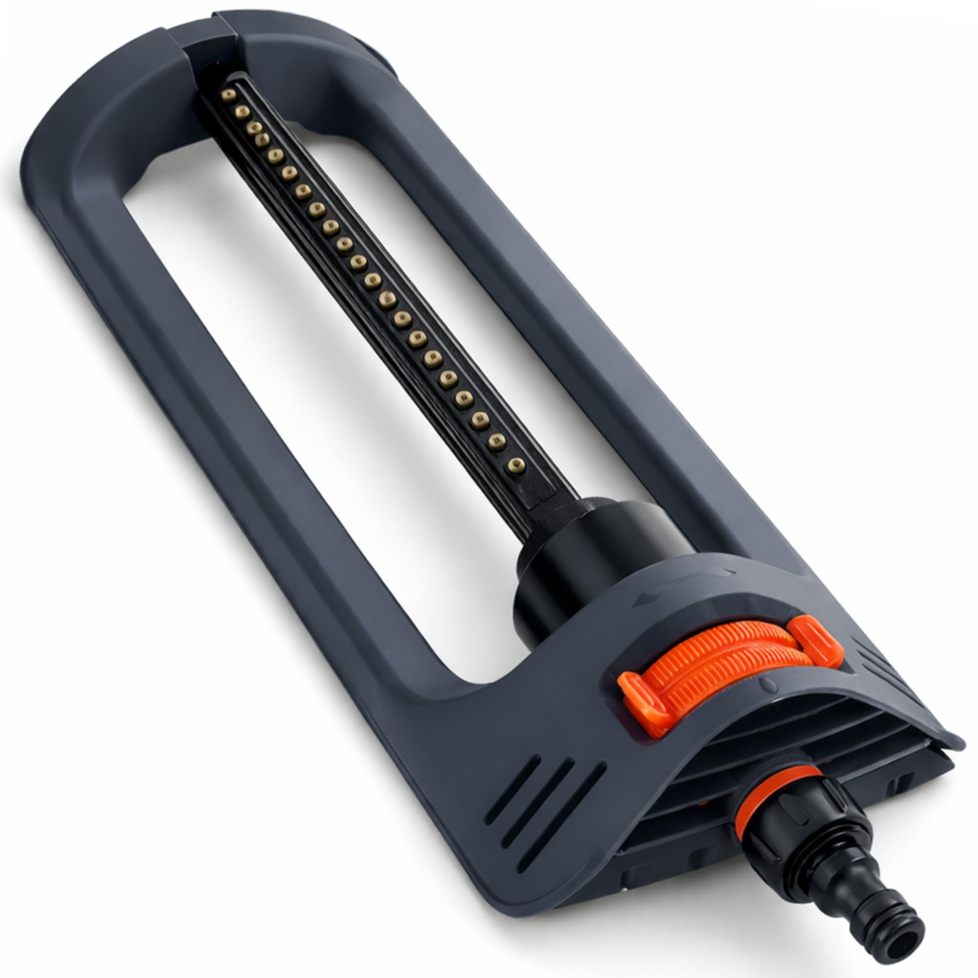Oscillating Bar Garden Sprinkler Hose Attachment Universal - Adjustable Up To 300m² Rectangular Oscillating Lawn Water Sprinkler for Garden Watering System - Lawn Plants Grass Watering System