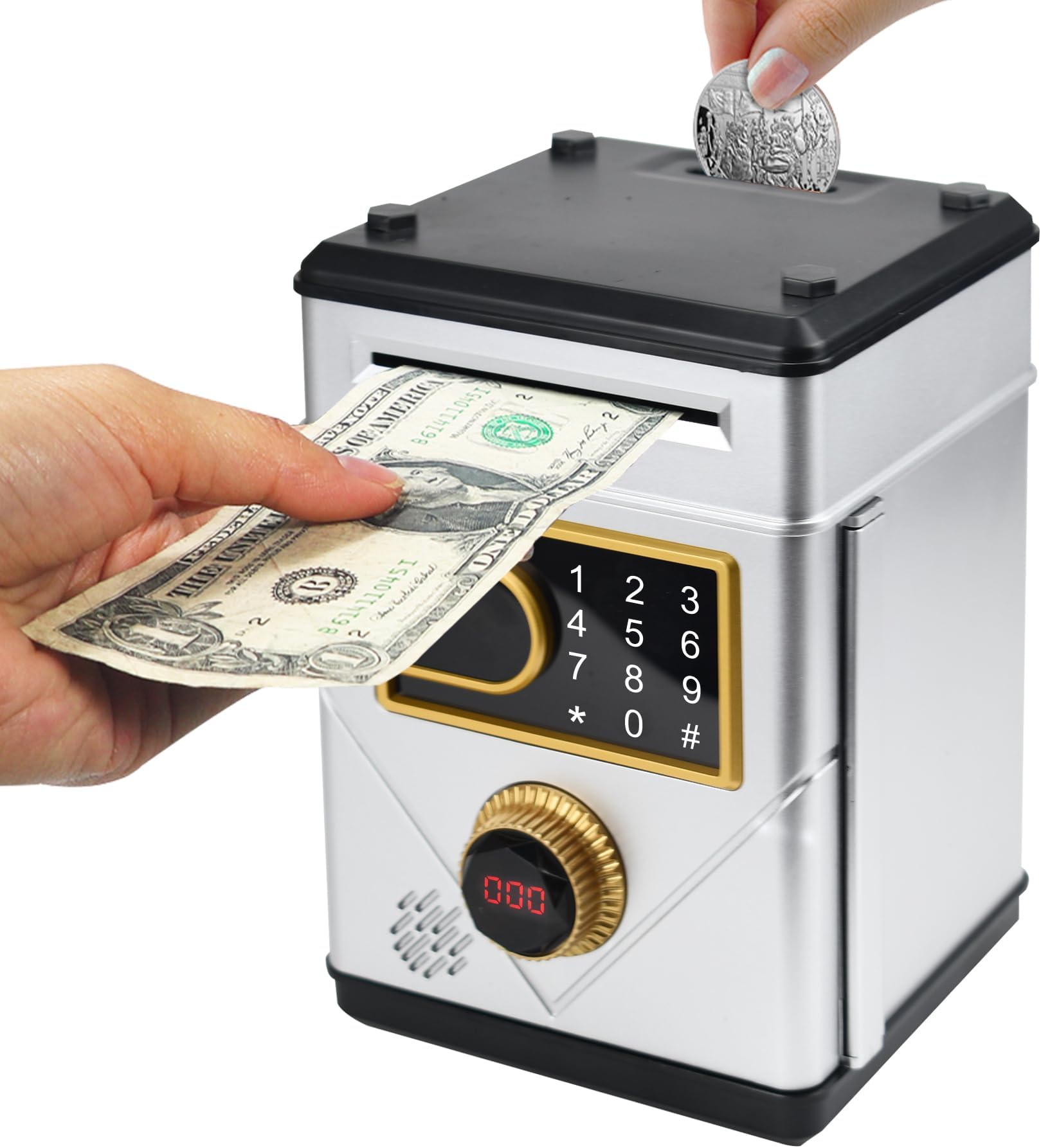 Veilxty Piggy Banks Money Banks Electronic Password Box