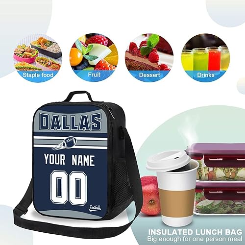 Miniatura 4 de KREDE Dallas - Bolsa de almuerzo personalizada, para hombres y mujeres