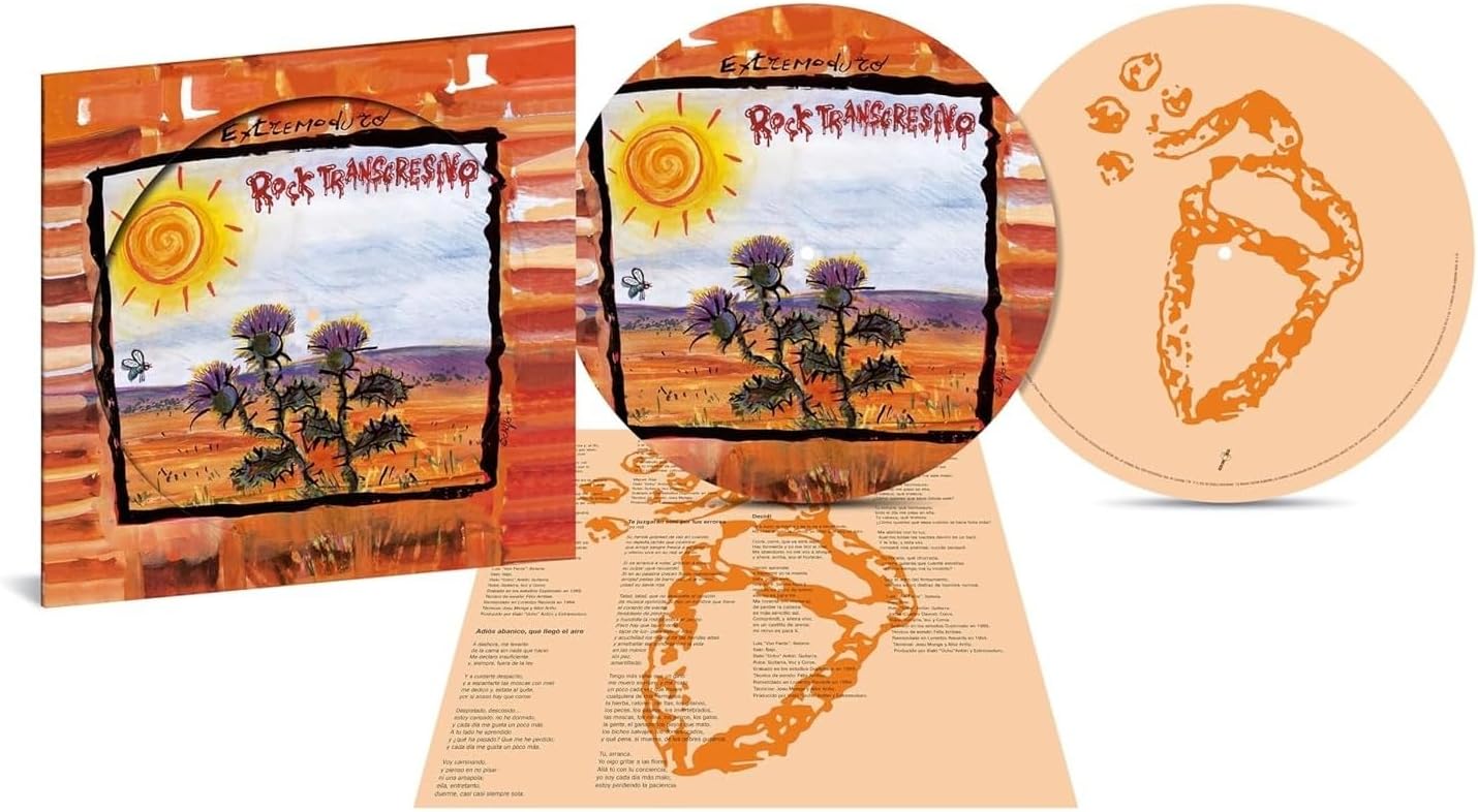LP VINIL Extremoduro - Rock Transgresivo por Extremoduro — capa do álbum
