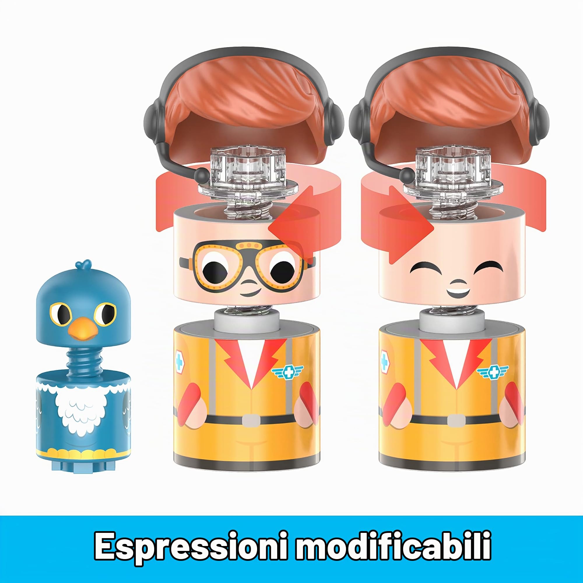 Elicottero di Soccorso con Bolt Buddies Design & Drill di Learning Resources, Gioco di costruzione per sviluppare la motricità fine