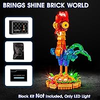 Vista 19 de Vaodest Luz LED para Lego Disney 21341 Hocus Pocus: juego de cabaña de las hermanas Sanderson, diseño y configuración compatible con el modelo 21341