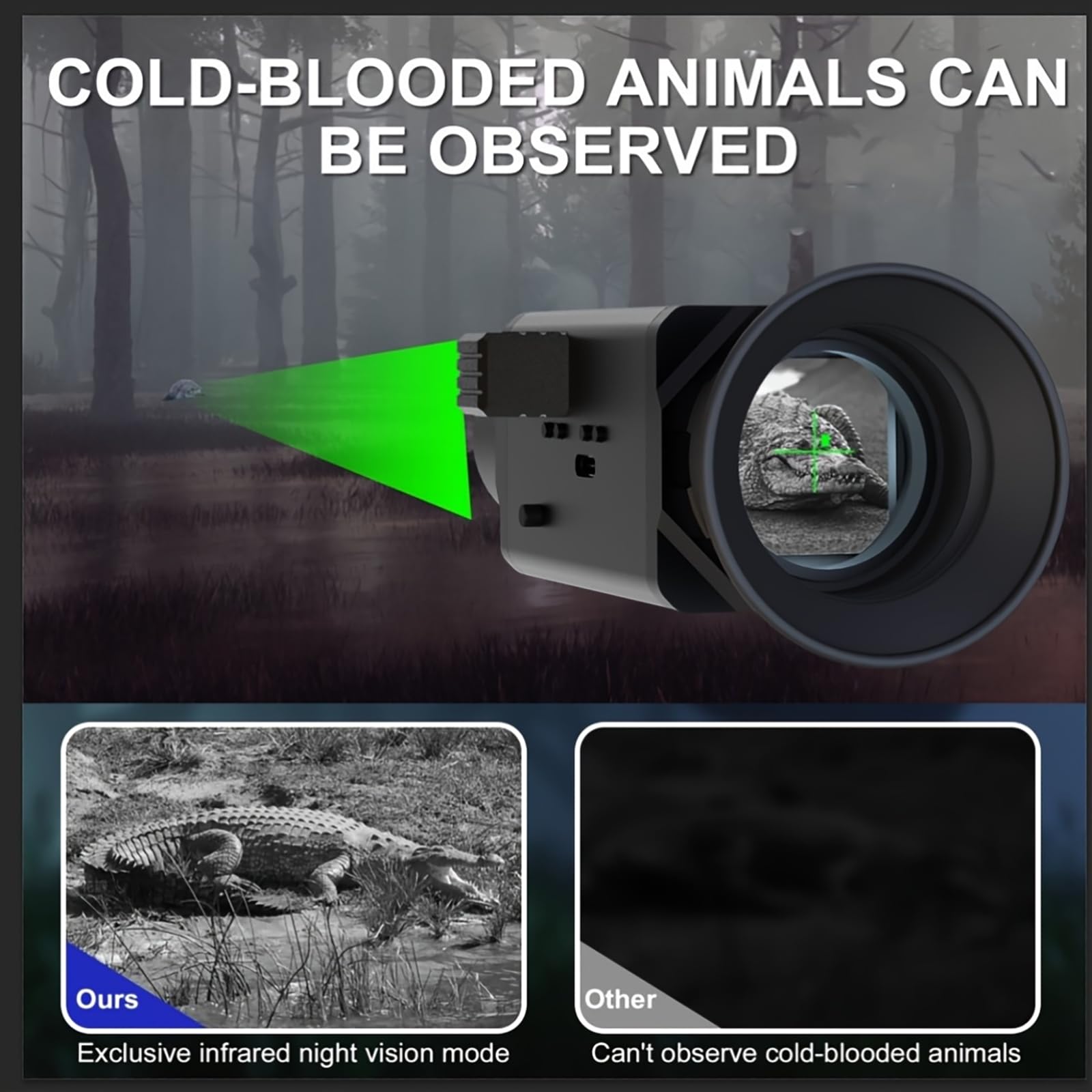Amazon.com: Thermal Monocular, 296X192 (60 Hz) Thermal Imaging