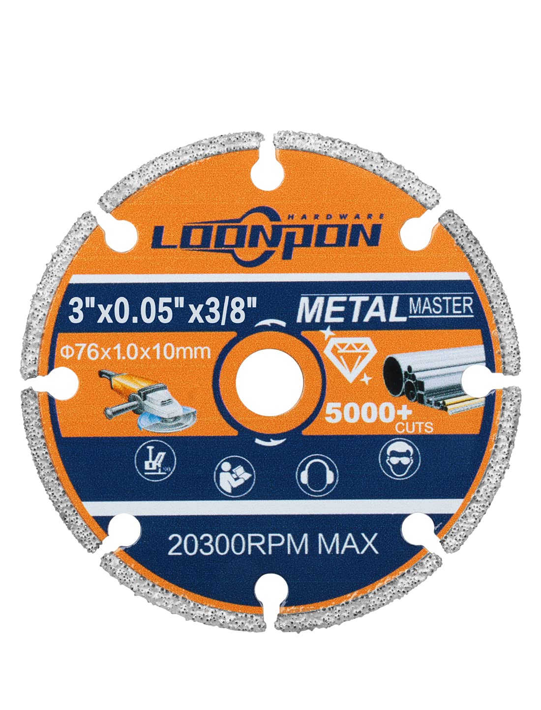 Buy Diamond Cut Off Wheel 3 x 3/8 Inch Diamond Cutting Wheel, 3inch