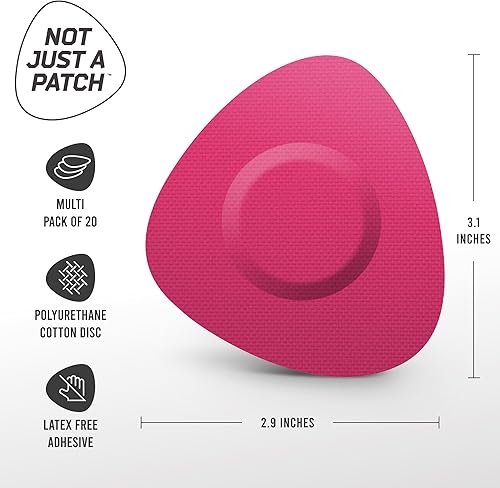 Vista 47 de Not Just A Patch CGM Parches de sensor para sensores libres y Medtronic (paquete de 20) – Resistente al agua y duradero durante 10-14 días