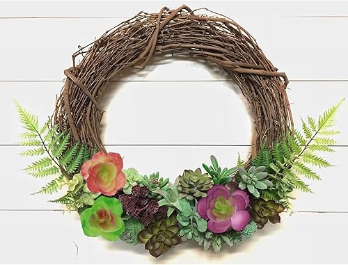 Miniatura 5 de Paquete de 24 mini plantas suculentas artificiales sin maceta, suculentas falsas selecciones de plantas de plástico realistas para arreglos surtidos