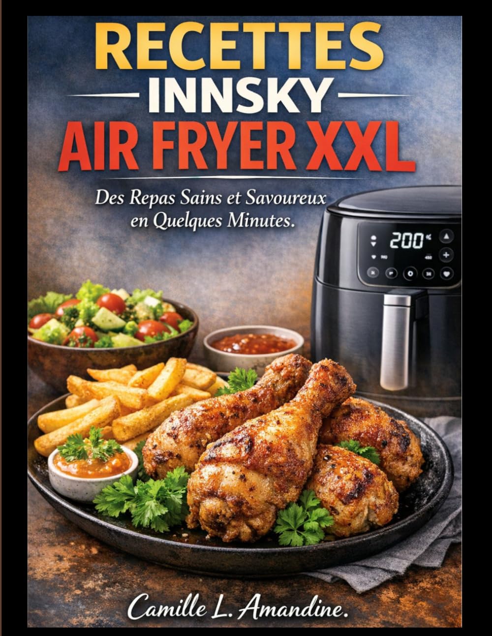 RECETTES INNSKY AIR FRYER XXL: Des Repas Sains et Savoureux en Quelques Minutes.