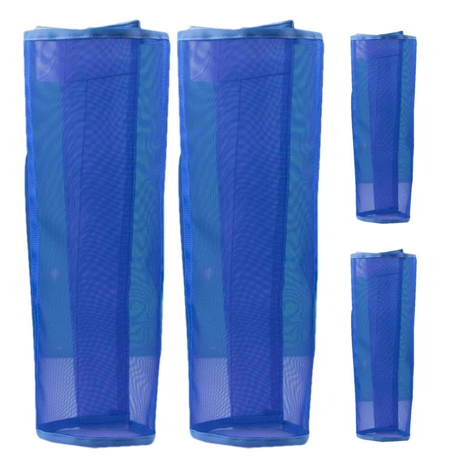 Horse Gaiters, Set of 4, Fly Gaiters for Horses, Reusable Horse Gaiters, Horse Gaiters, Fly Gaiters for Horses, Breathable Design Reduces Leg Fatigue and Worry