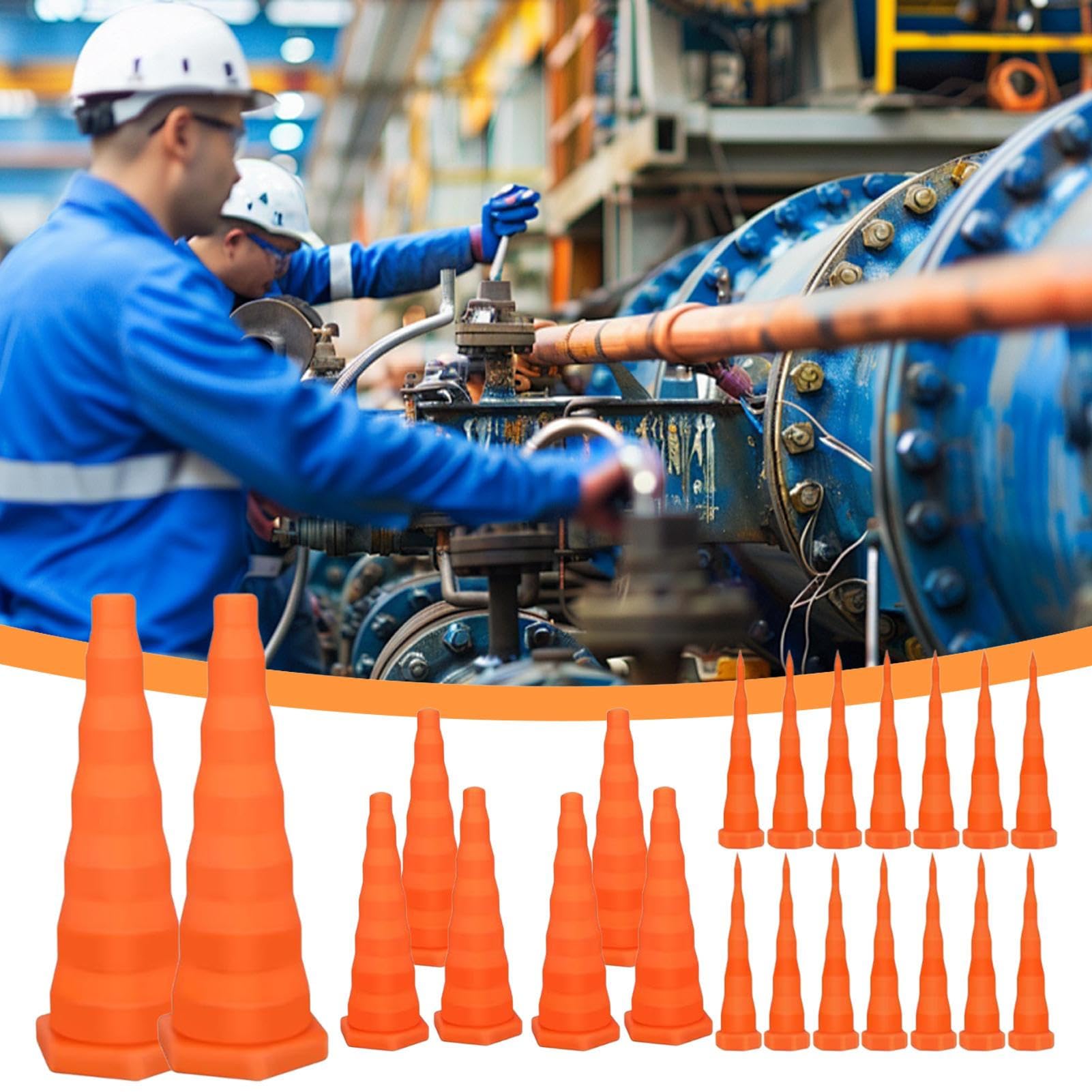 Tappo idraulico - Parti sostituibili flessibili resistenti all'olio in silicone - Tappi di servizio 'olio idraulico | per macchine di ingegneria attrezzature agricole irrigazione officina
