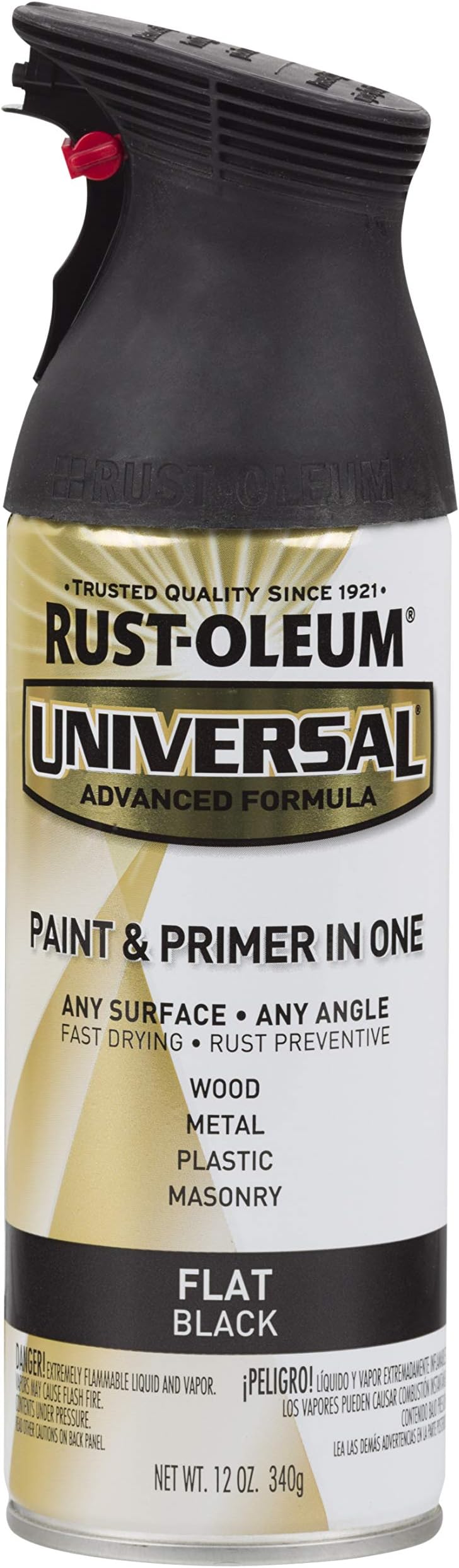 RustOleum 330491 Stops Rust Universal Bonding Primer, 12 oz, Gray, 128