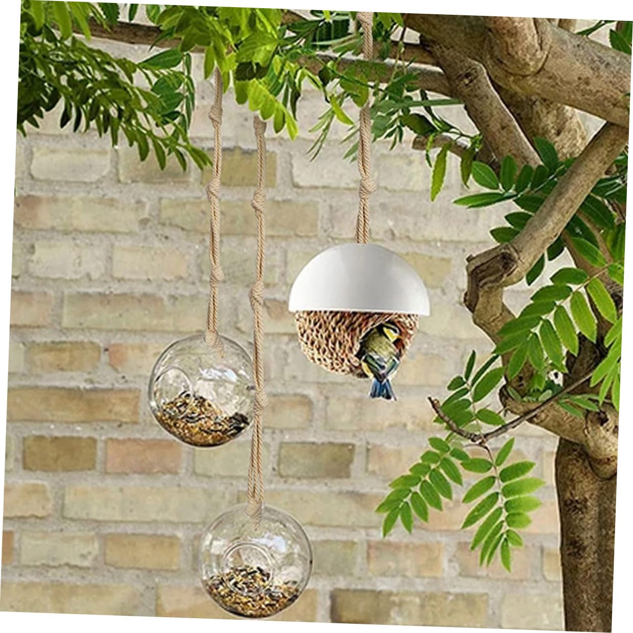 Toyvian 3 Ensembles Rallonge De Crochet Pour Plante Usine Jardinière Suspendue En Macramé Jardinière Suspendue D'extérieur Pendaison Pot Cintre Coton Beige 8 Pièces * 3