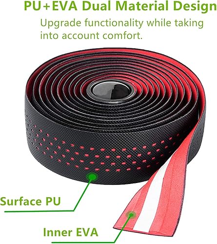 Miniatura 8 de Pedales de bicicleta Pedales ultraligeros de bicicleta de carretera+Juego de tacos+cubierta de tacos con cintas de manillar de bicicleta de