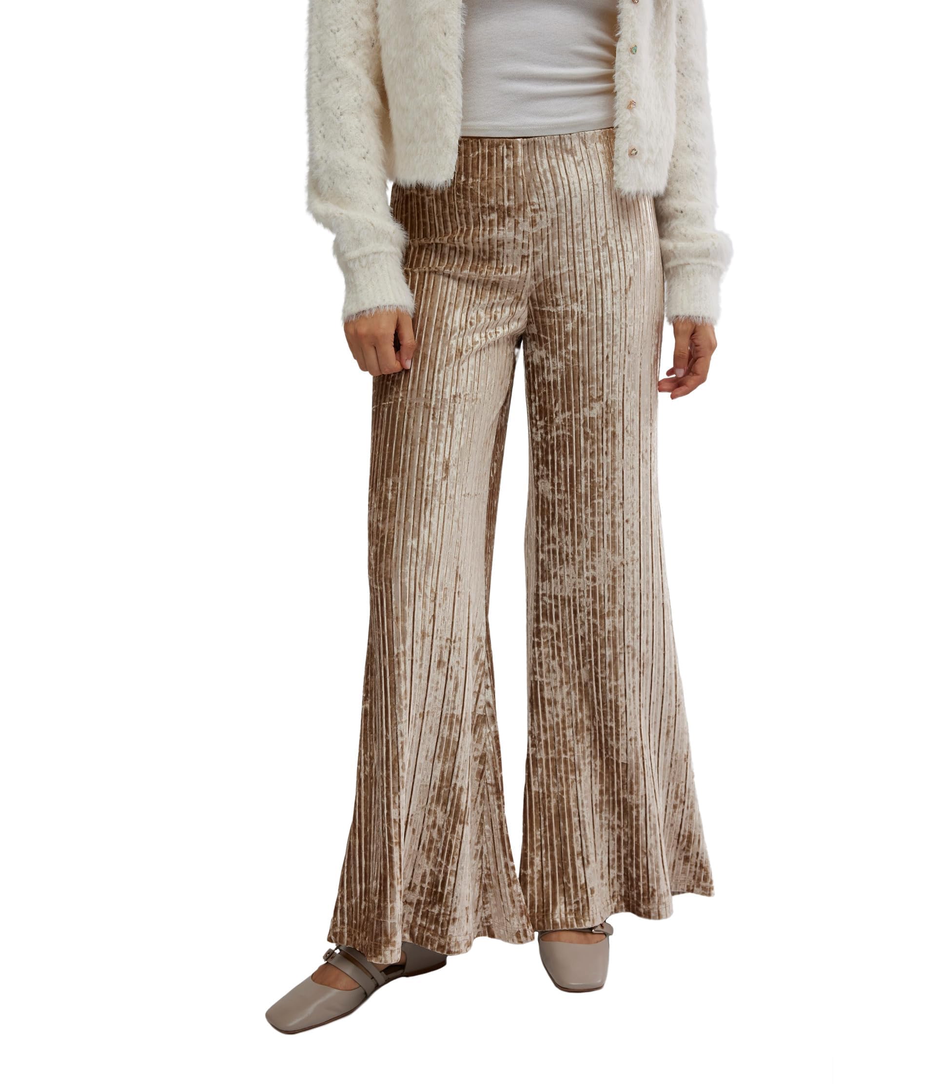 Free People Womens Star Sign Velvet Pants