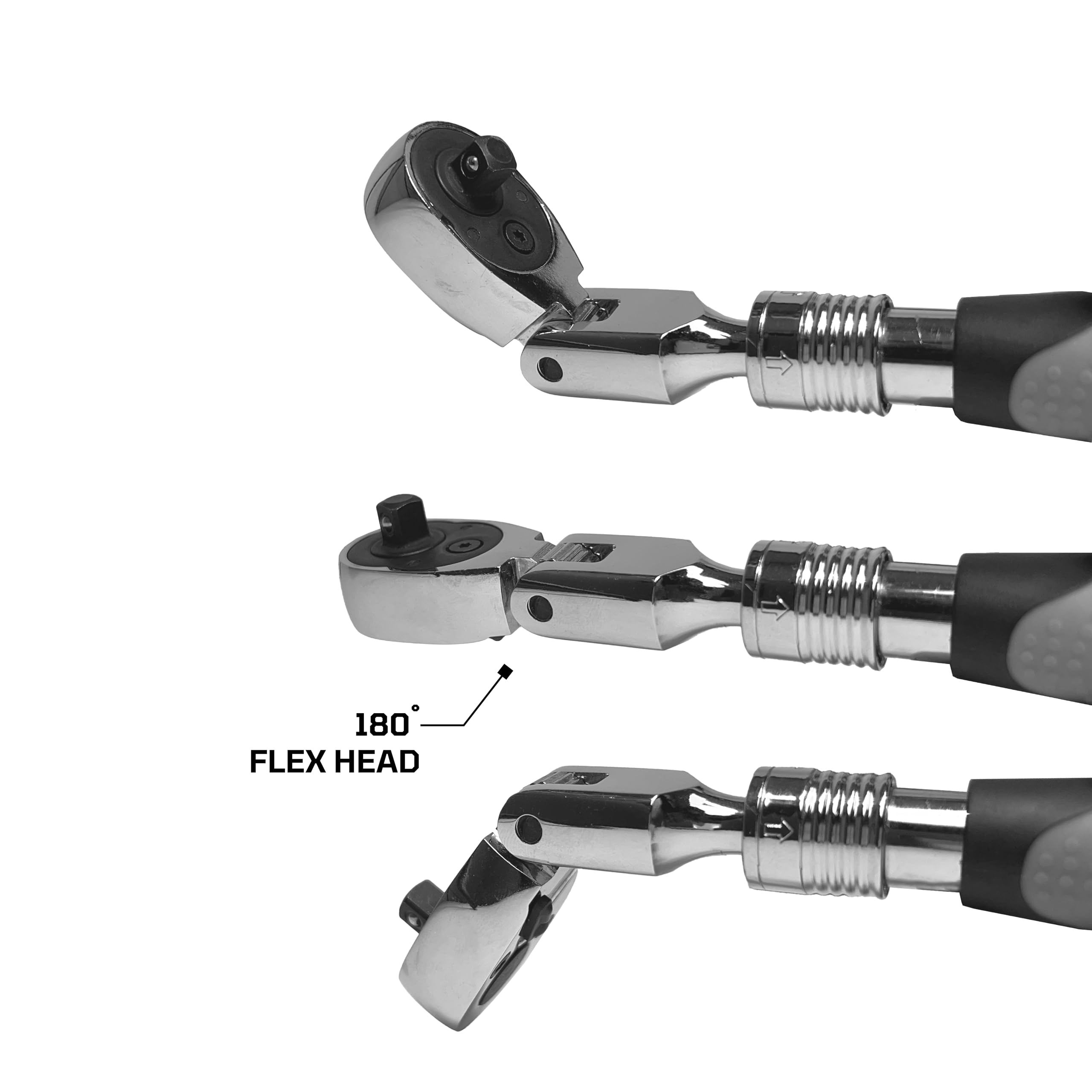 Amazon.com: EZRED MR14FL 1/4″ Drive Locking Flex Head Extendable