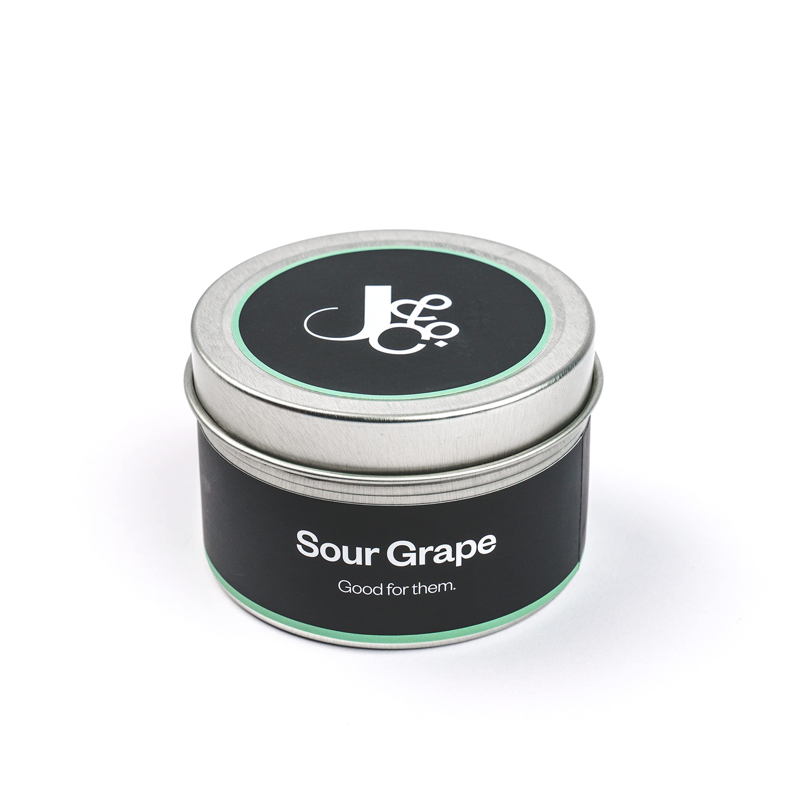 Jumble & Co Vibe Scented Wax Candle 80g - Sour Grape - Lime Basil & Mandarin