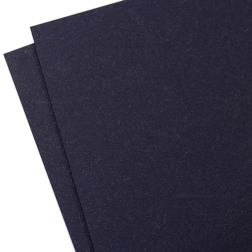 KYDEX Thermoform Sheet - (Type V) - (P1 Texture) - (0.080 Thickness) - (8in x 12in Sheets) - (Black) - (2 Pack) - for Holster Making, Cosplay, Airsoft Armor, Keel Guards