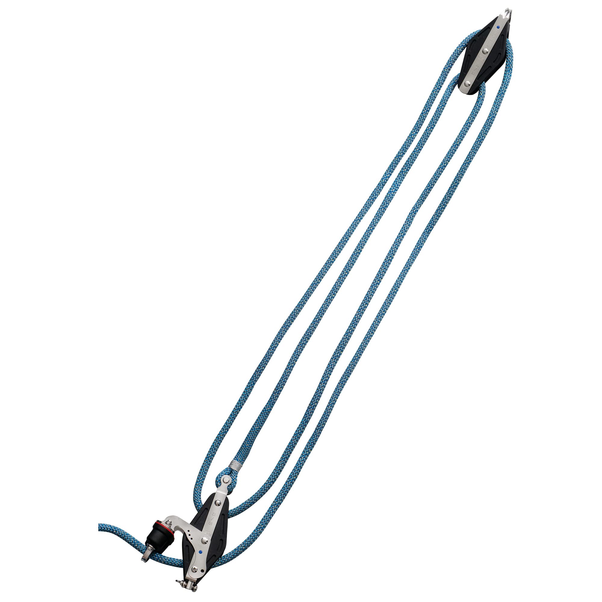 Sprenger Palan complet de grande voile roulement à aiguilles cordage 10 mm 15 m