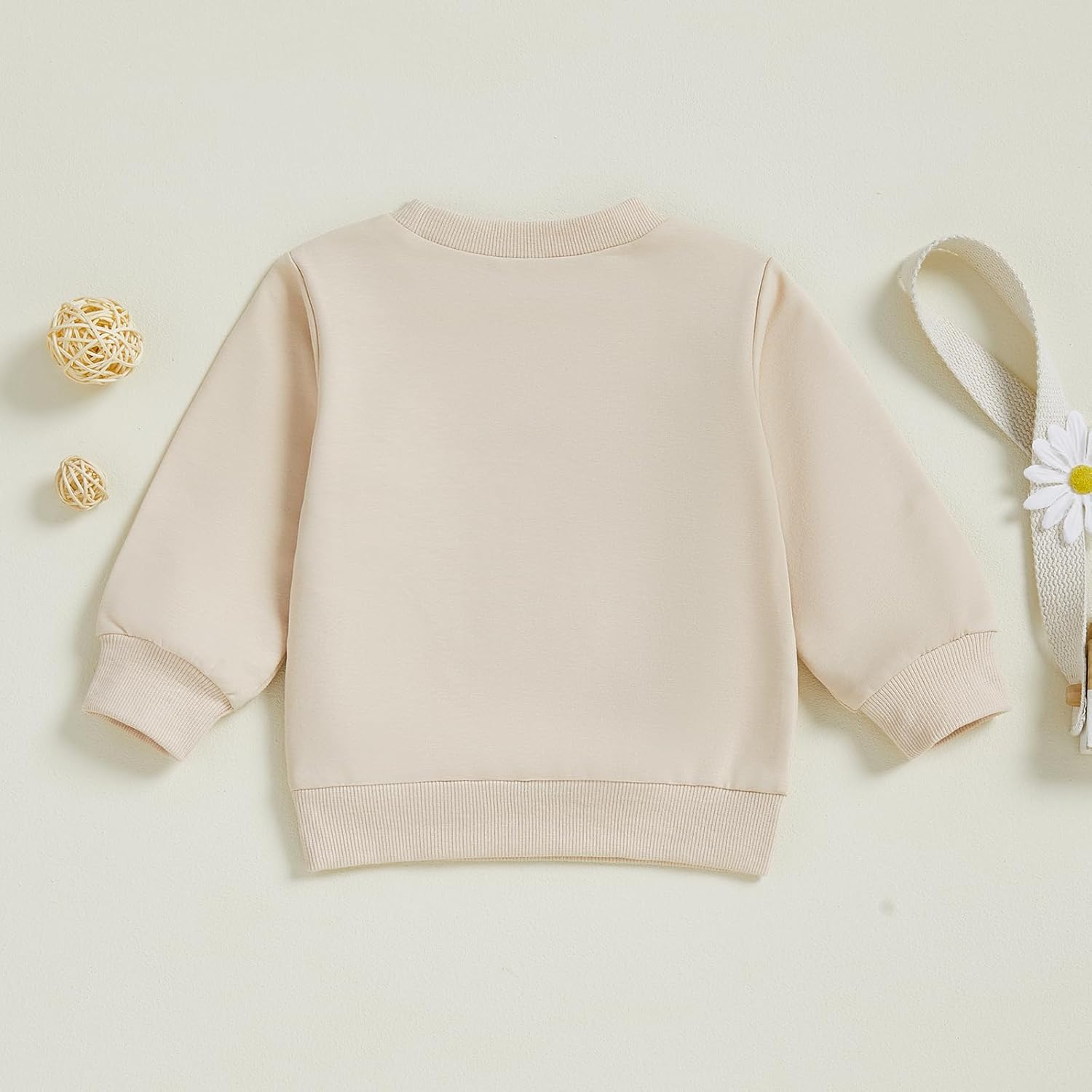 Mubineo Toddler Baby Boy Clothes Girl Basic Plain Sweatshirt Long Sleeve Shirts Kids Fall Winter Sweat Shirt Tops - Image 6