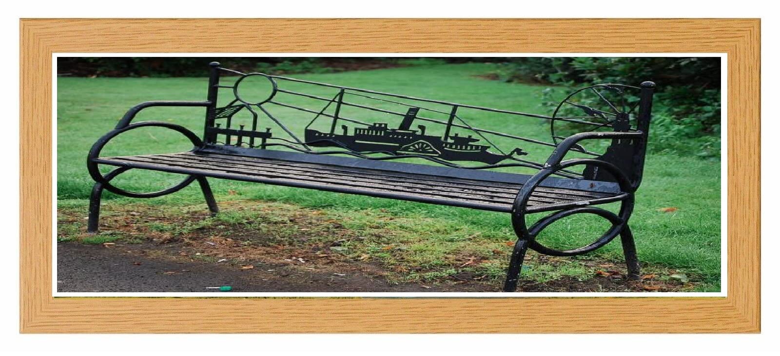 Flat Wood Picture Poster Frame Acrylic Glass Oak Photo Frames 1000mm x 500mm Premium Wall Mounted Frames