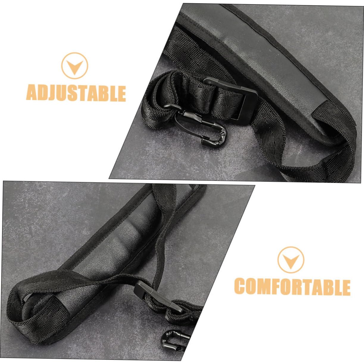 ibasenice 3pezzi Cinghia Per Sax Con Cuscinetto Morbido Tracolla Elegante e Comfortevole Per Sassofonisti Design Versatile e Adatta Ogni Occasione