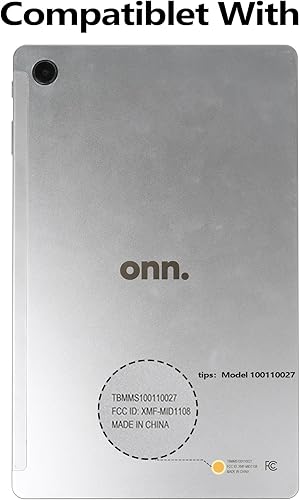 Miniatura 2 de Funda híbrida resistente para Walmart Onn 11 Tablet Pro 2023, a prueba de golpes, compatible con niños, con soporte incorporado para Walmart Onn de