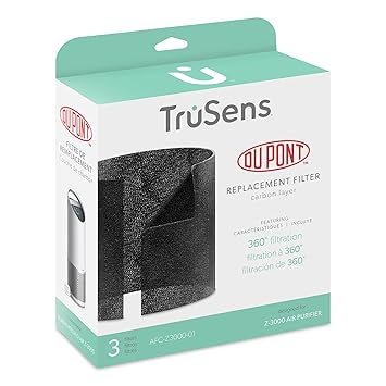 TruSens Air Purifier Carbon Layer Replacement for Z-3000 (Large)