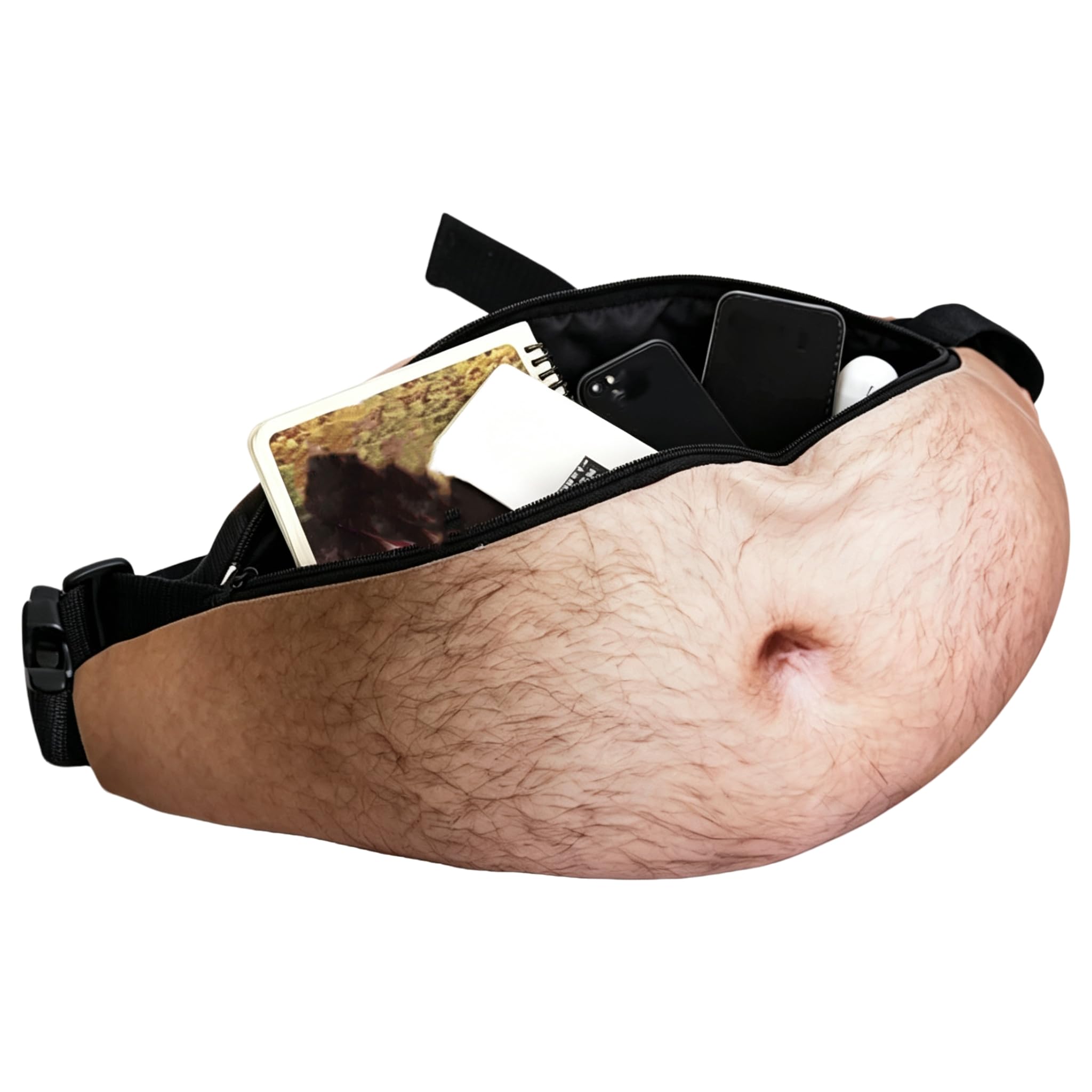 Funny Beer Belly Bag for Men Novelty Belly Pack Beer Belly Waist Bag