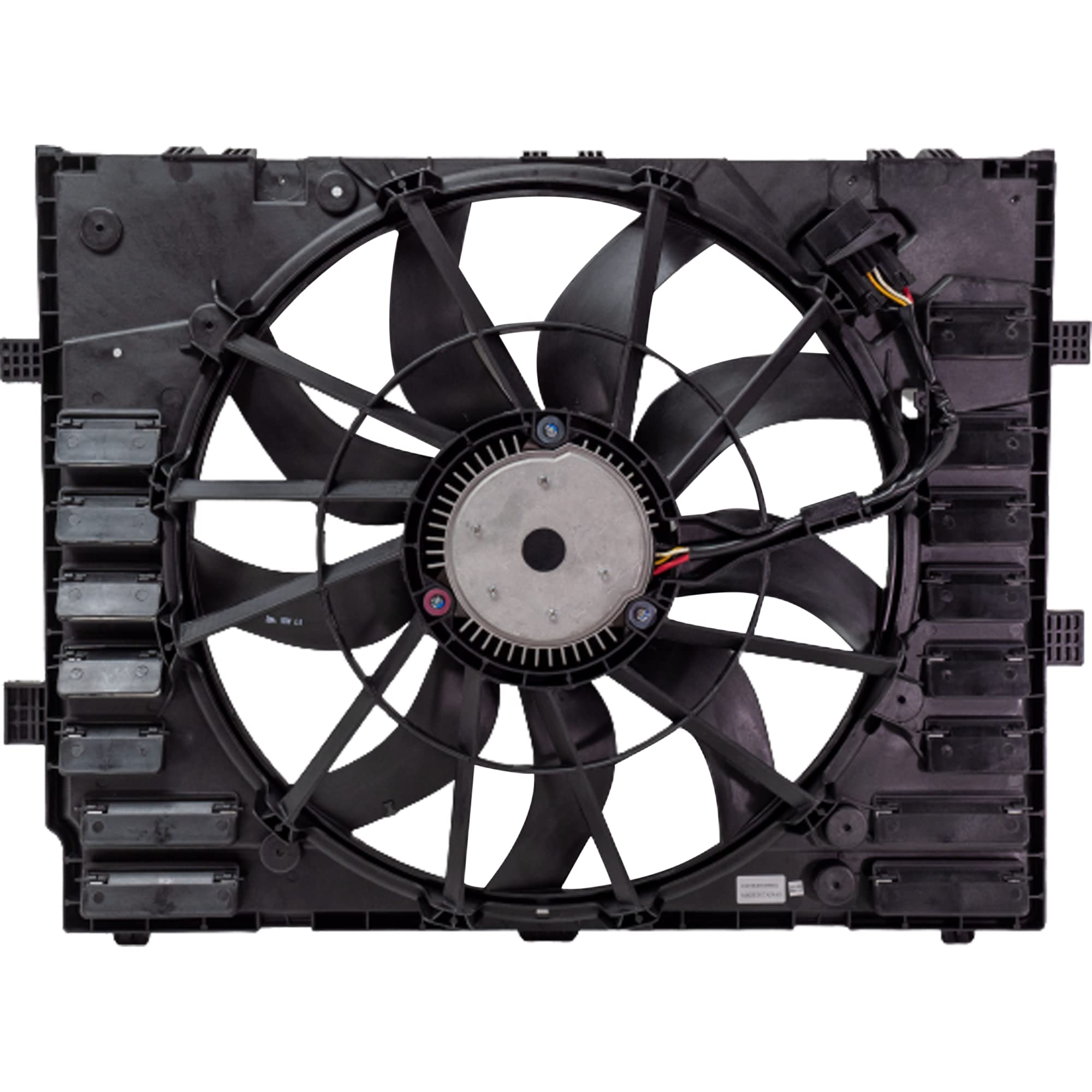 Garage-Pro Radiator Cooling Fan Compatible with 2011-2018 Porsche Cayenne