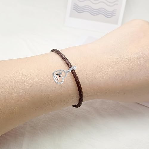 Miniatura 4 de Always My Sister Forever My Friend - Dije de corazón con circonita cúbica para pulsera Pandroa