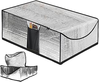 Dachbodentreppe Isolierung, 138x65x28cm Dachbodentür-Reißverschlussabdeckung, Dachbodentreppen-Dämmabdeckung, Wasserdichte Isolierte Abdeckung, Feuerfeste Dachbodentürabdeckung