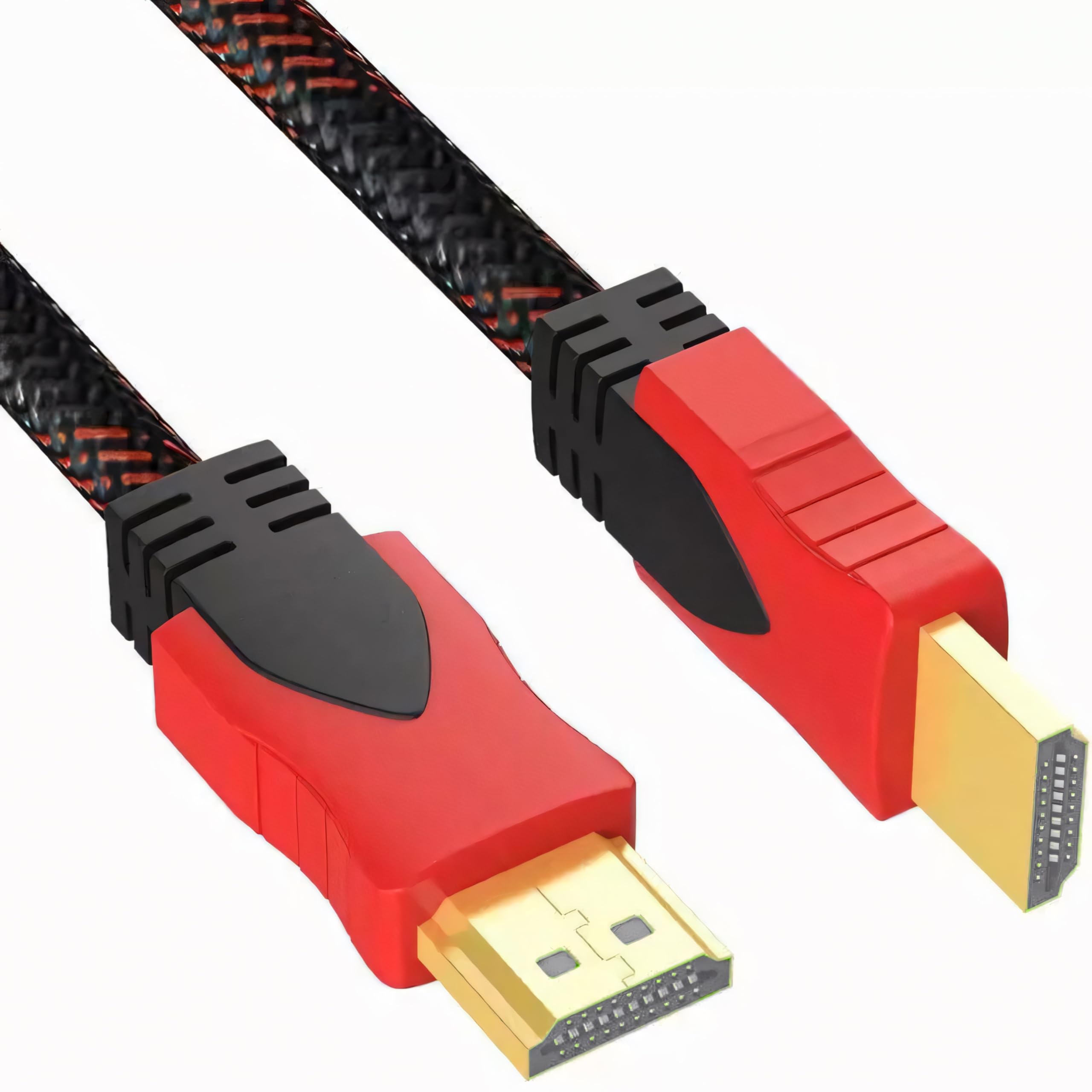 Retoo Cavo HDMI 4K 1,35 Metri, Alta Velocità 1.4, Treccia In Nylon, Connettori Dorati, Supporta UHD 2160p, 3D, Compatibile Con TV, PC, Monitor - 2
