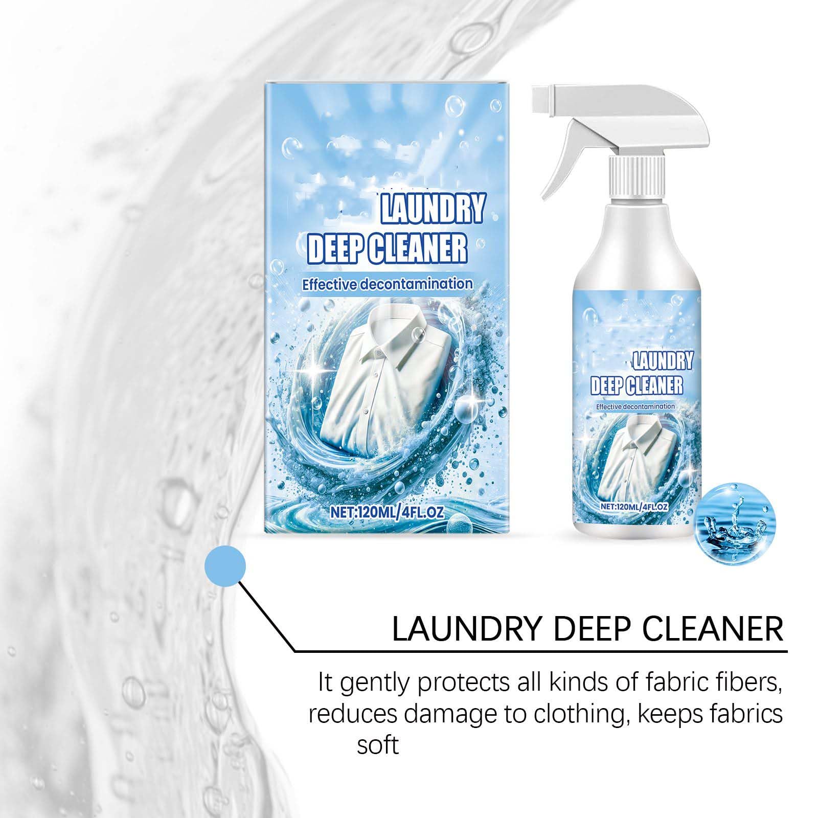 Upgraded Emulsifier Fleckenentferner Spray für Kleidung, Mehrzweck-Wäsche Fleckenentferner, Soft Fabric Spot Cleaner Spray, stellt Farbe Lifts Öl Kaffee Tinte Flecken Gelb Fleckenentferner (5pcs)