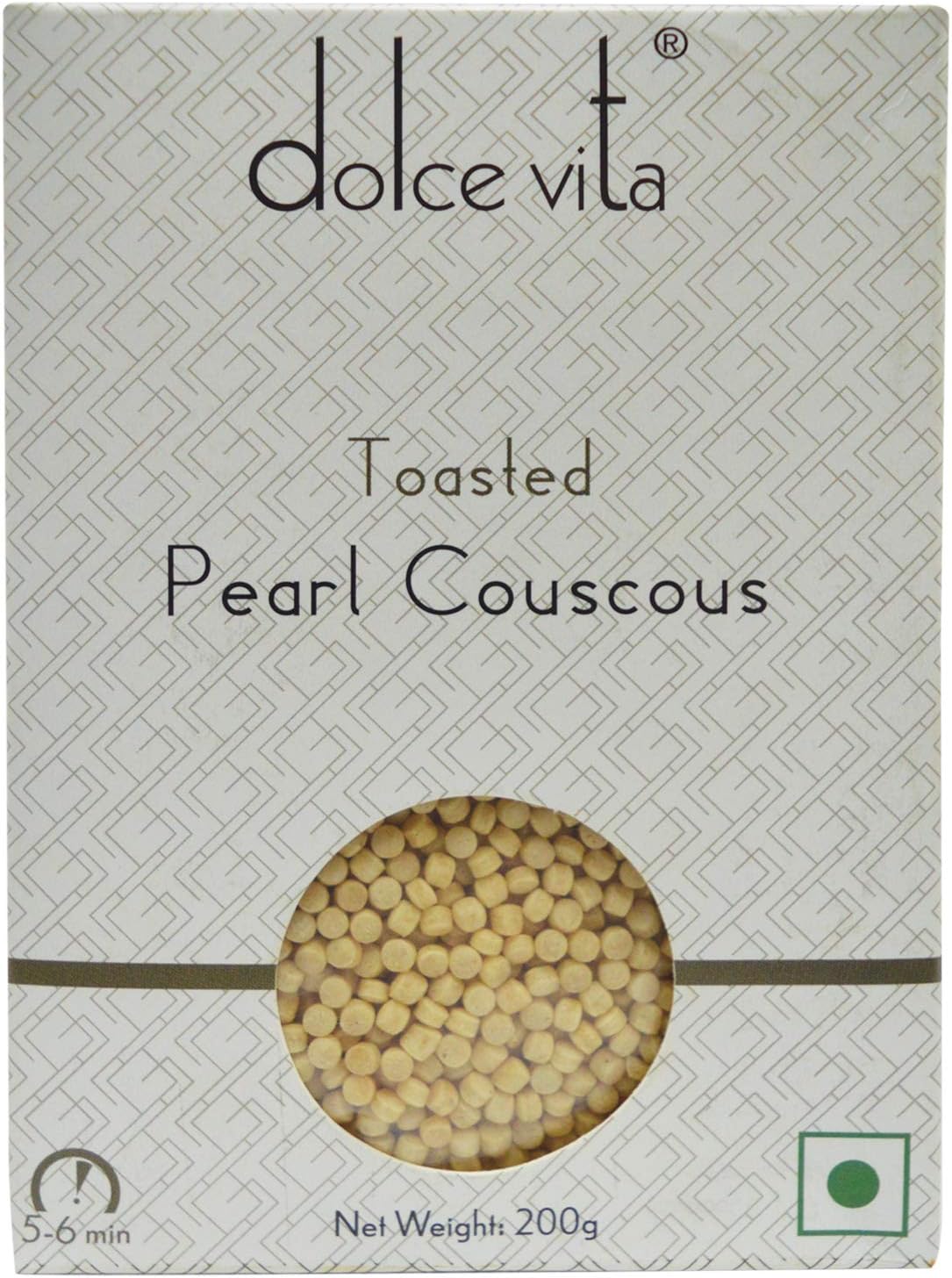 Dolce Vita Toasted Pearl Couscous, 200 grams