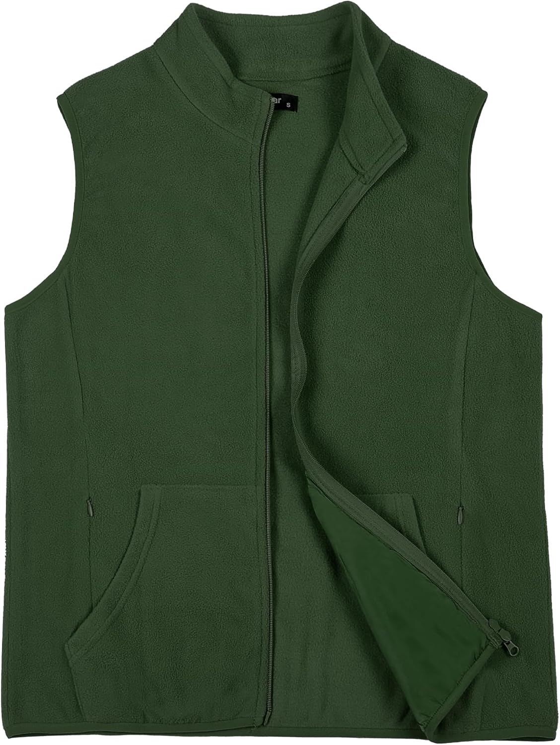 Argstar Polar Fleece Vest Men, Warm & Lightweight Casual Outdoor Full-Zip Vest with Pockets (S-2XL) - Image 5