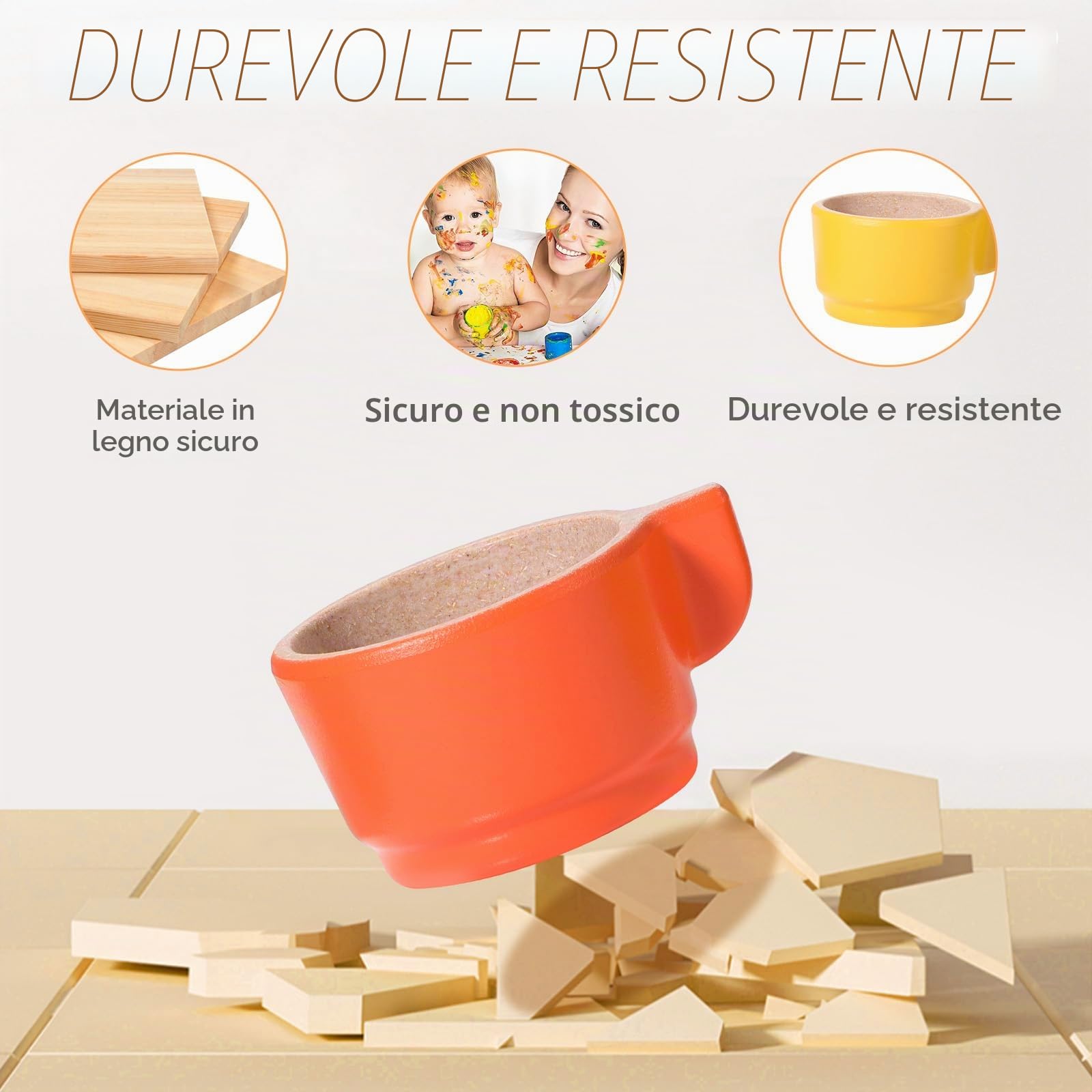 GAGAKU Set di cibo da gioco in legno per la cucina dei bambini, giocattoli Montessori in legno con piatti e piatti per bambini ragazzi e ragazze regali