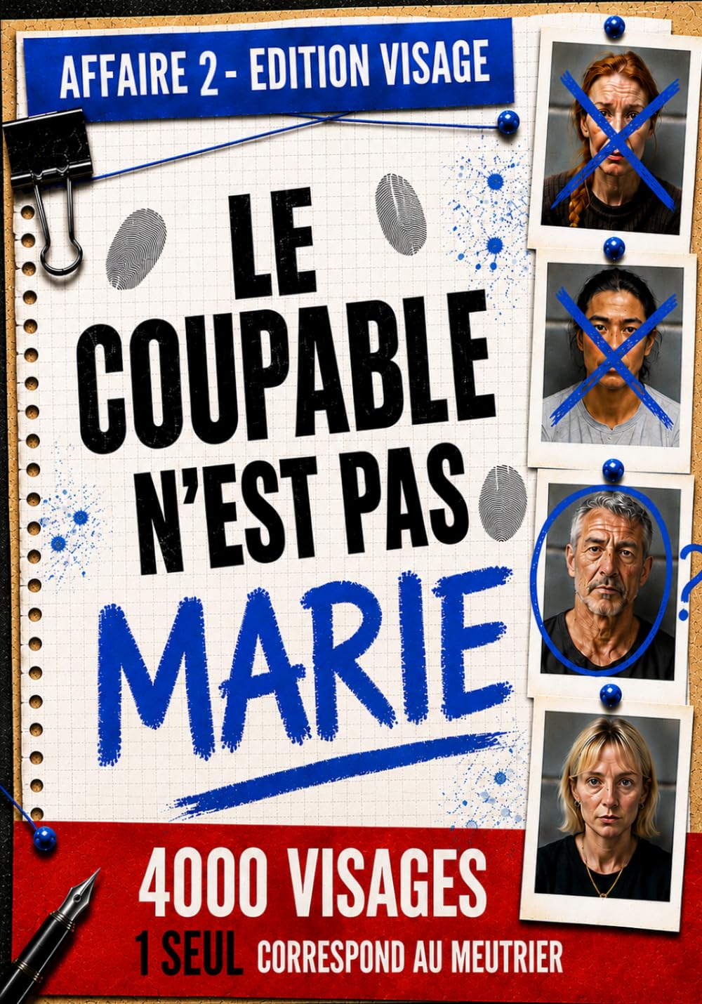 Le coupable n'est pas Marie - Affaire 2│4000 Visages Suspects │5 Indices │1 Coupable: Saurez-vous retrouver le coupable ?